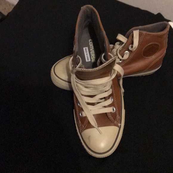 Leather converse - Picture 2 of 4